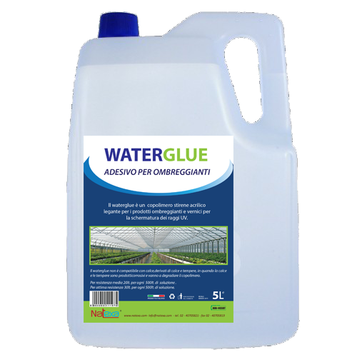 WATERGLUE ADESIVO PER OMBREGGIANTI - Natexa