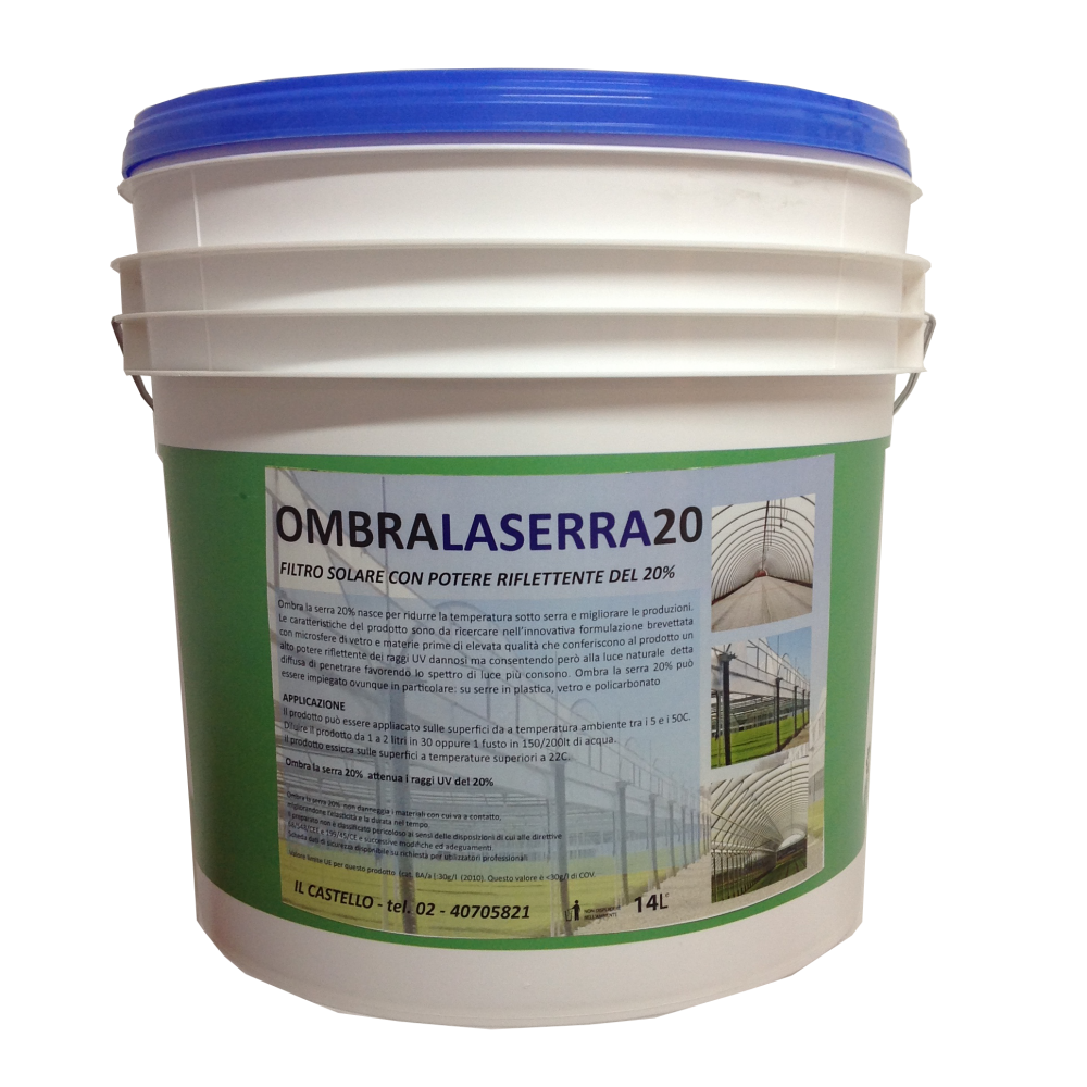 OMBRALASERRA20  FILTRO-BARRIERA SCHERMANTE AL 20% - Natexa